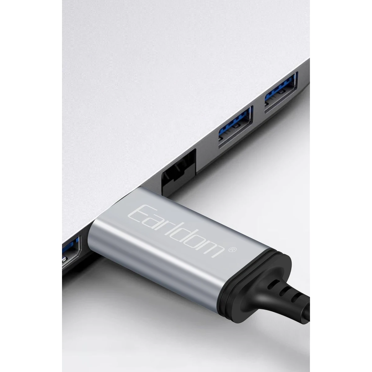 Earldom W35 2K 2M Tak Çalıştır Lightning to HDMI Dönüştürücü - Siyah