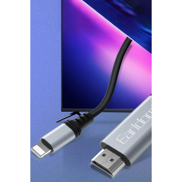 Earldom W35 2K 2M Tak Çalıştır Lightning to HDMI Dönüştürücü