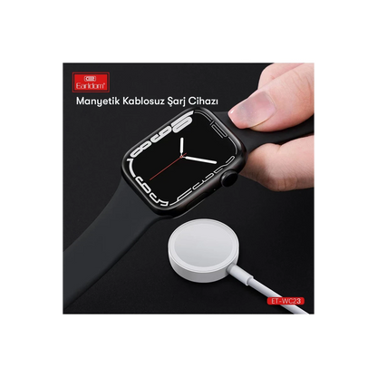 Earldom WC23 Kablosuz Manyetik Akıllı Saat Şarjı Galaxy Watch 3/4/Active 1/Active 2