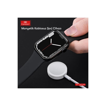 Earldom WC23 Kablosuz Manyetik Akıllı Saat Şarjı Galaxy Watch 3/4/Active 1/Active 2
