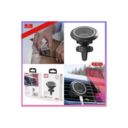 Earldom WC33 Ayarlanabilir Magsafe Araç Tutucu - Siyah