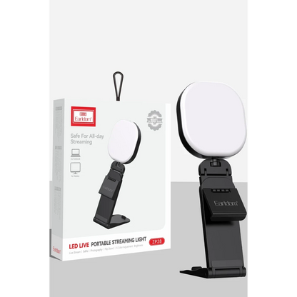 Earldom ZP28 Monitör Üstü Led Yayın Işığı - Siyah