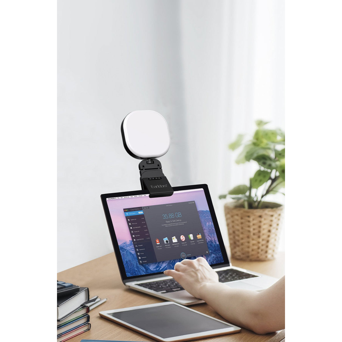 Earldom ZP28 Monitör Üstü Led Yayın Işığı