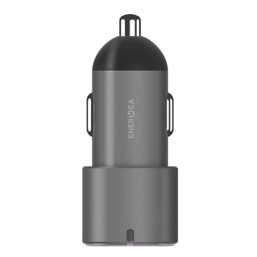 Energea AluDrive D60 66W 2 Adet 33W Type-C Çıkışlı Alüminyum Araç İçi Şarj Aleti