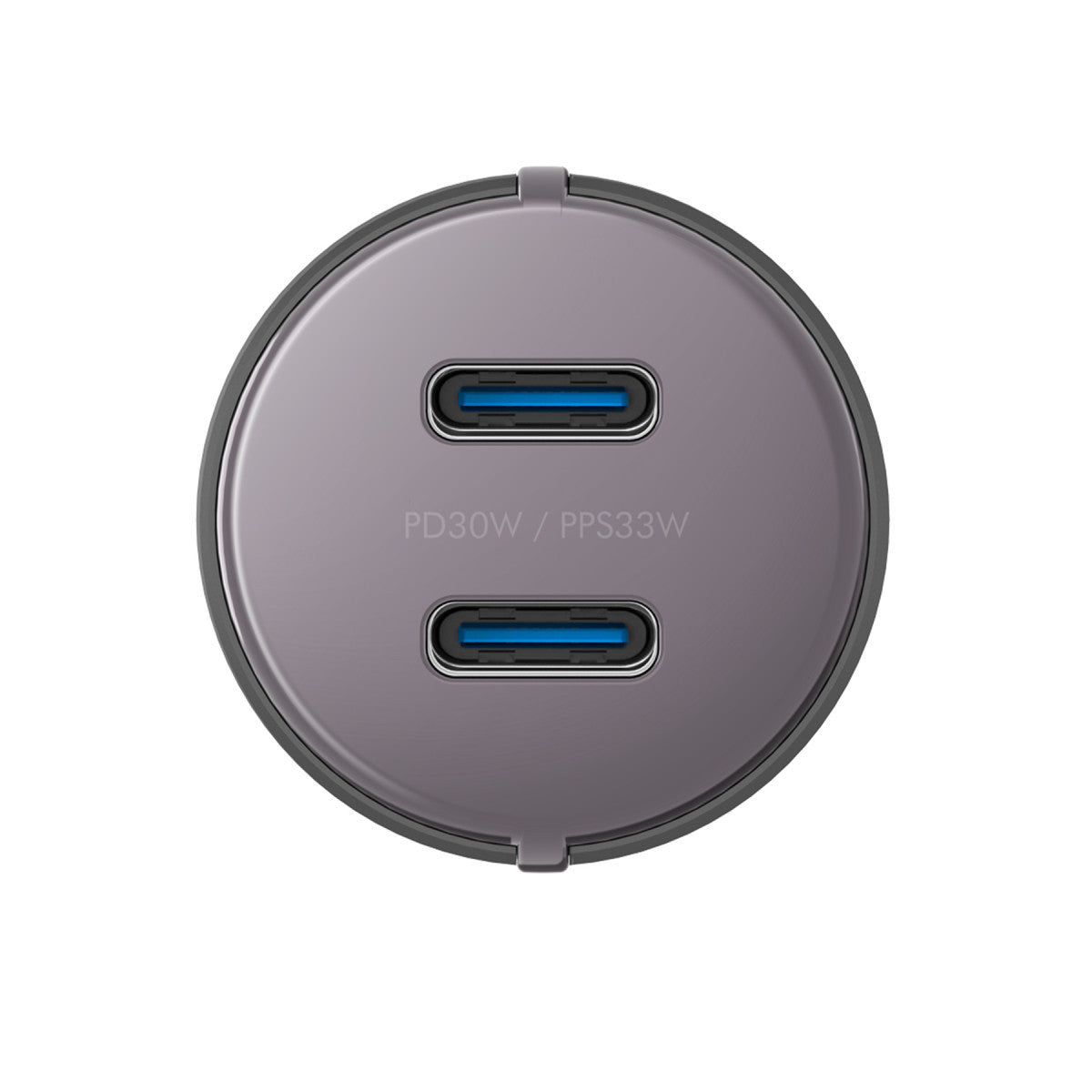 Energea AluDrive D60 66W 2 Adet 33W Type-C Çıkışlı Alüminyum Araç İçi Şarj Aleti