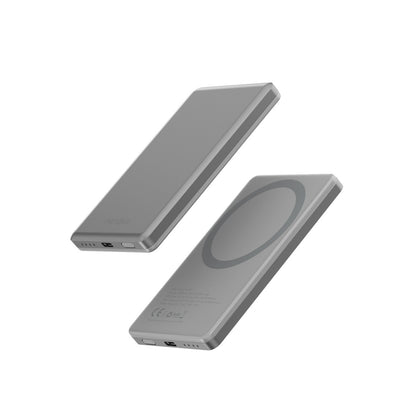 Energea AluPac Mini 5K 5.000 mAh 20W Type-C ve 15W Kablosuz Şarj Çıkışlı PD Hızlı Şarj Magsafe Powerbank