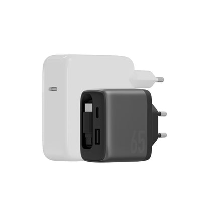 Energea AmpCharge ARC GaN65 70 CM Dahili Type-C Kablolu Şarj Aleti