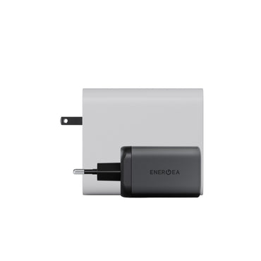 Energea AmpCharge Mini 100 2 Adet 100W Type-C ve 1 Adet 30W USB Çıkışlı PD PPS QC 3.0 GaN Hızlı Şarj Aleti