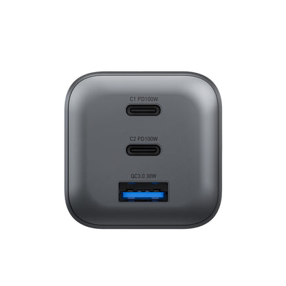 Energea AmpCharge Mini 100 2 Adet 100W Type-C ve 1 Adet 30W USB Çıkışlı PD PPS QC 3.0 GaN Hızlı Şarj Aleti