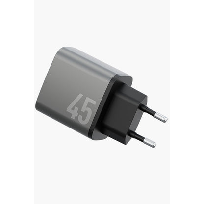 Energea AmpCharger GaN45 2 Adet 45W Type-C Çıkışlı Hızlı Şarj Aleti