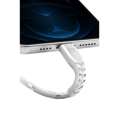 Energea C89 NyloFlex 1.5M 3A USB to Lightning Hızlı Şarj Kablo