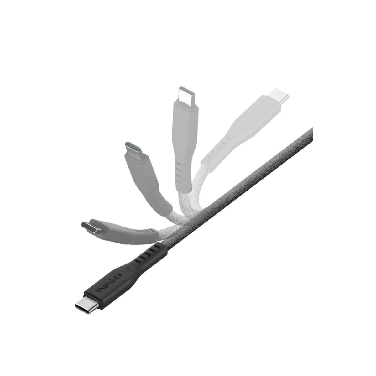 Energea Flow 1.5M 240W Type-C to Type-C PD Hızlı Şarj Kablo