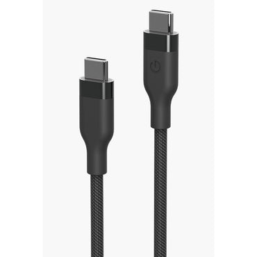 Energea Helix 1.5M 100W Manyetik Katlanma Özellikli Type-C to Type-C PD Hızlı Şarj Kablo