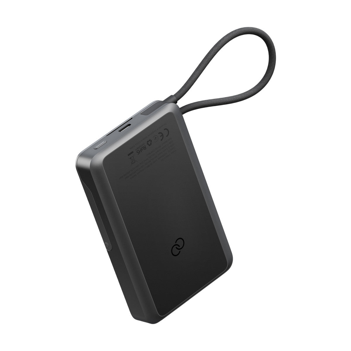 Energea Integra 20s Dijital Göstergeli 10.000 mAh 20W Type-C Dahili Kablolu Manyetik Kickstand Destekli Semi Solid State Powerbank