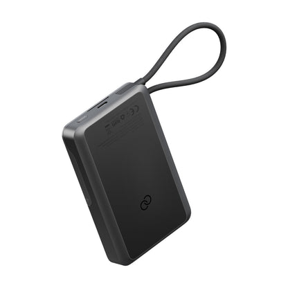 Energea Integra 20s Dijital Göstergeli 10.000 mAh 20W Type-C Dahili Kablolu Manyetik Kickstand Destekli Semi Solid State Powerbank