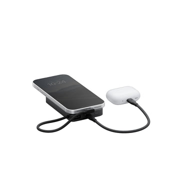 Energea Integra 20s Dijital Göstergeli 10.000 mAh 20W Type-C Dahili Kablolu Manyetik Kickstand Destekli Semi Solid State Powerbank