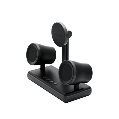 Energea MagAudio 2in1 5W Kablosuz Hoparlörlü Qi2 Destekli 15W Masaüstü Hızlı Şarj Standı
