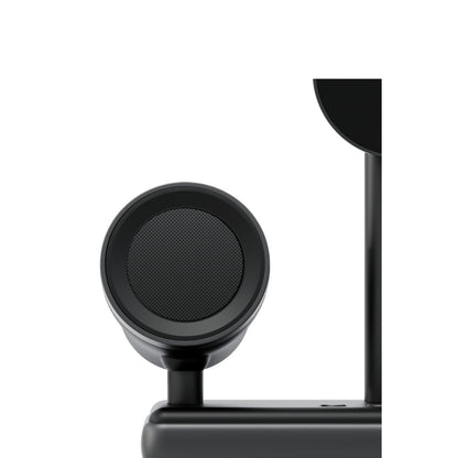 Energea MagAudio 2in1 5W Kablosuz Hoparlörlü Qi2 Destekli 15W Masaüstü Hızlı Şarj Standı