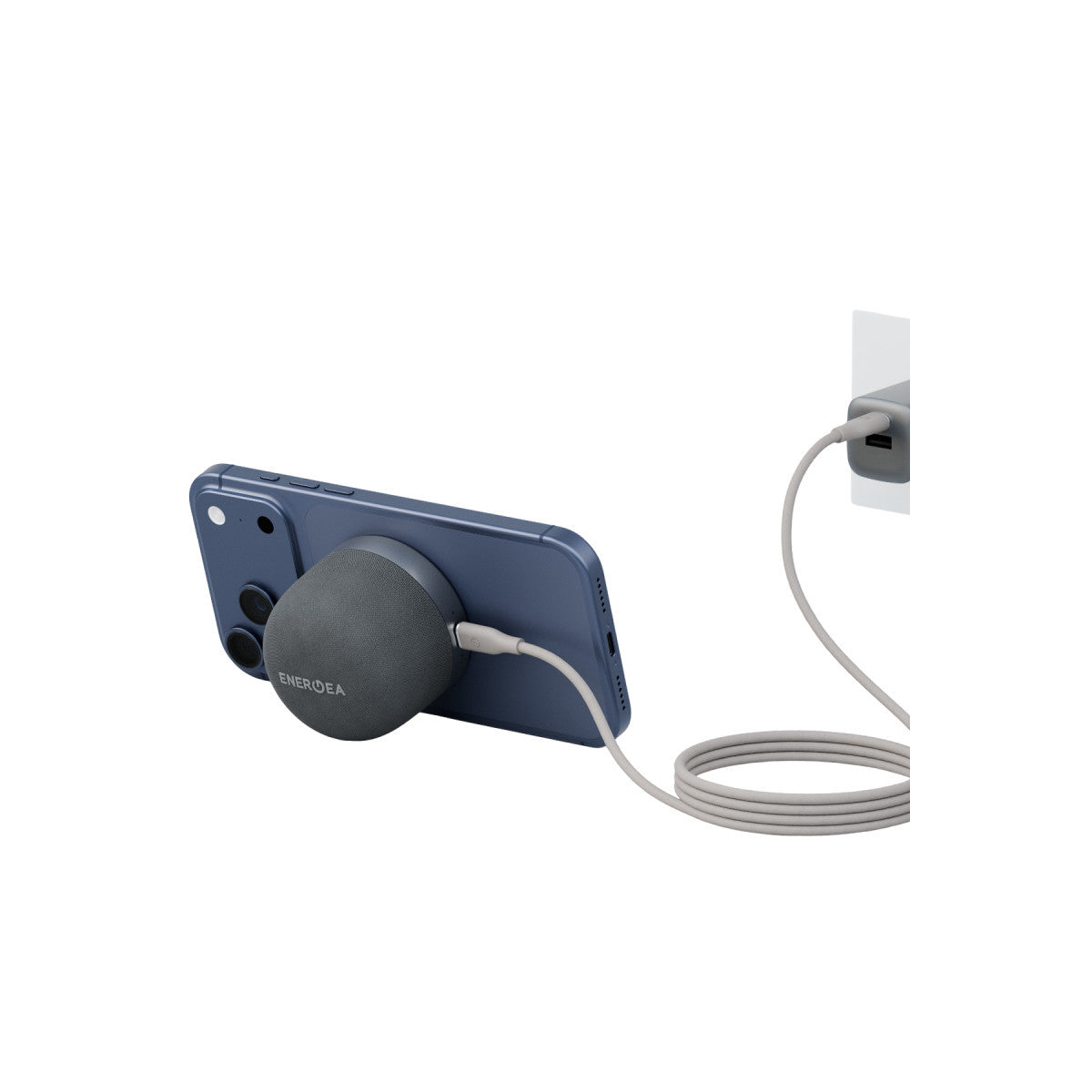 Energea MagAudio Go Plus BT 5.4 Qi Kablosuz Şarj Destekli Taşınabilir MagSafe Hoparlör