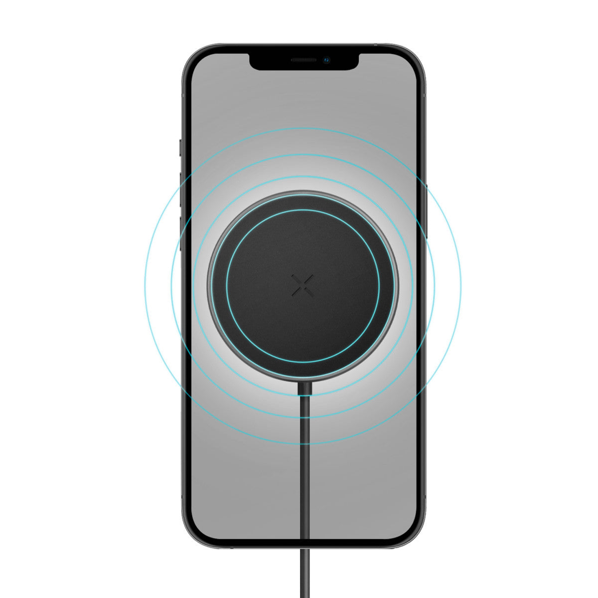 Energea MagDrive 2in1 Izgara Klipsli ve Vantuzlu 15W Kablosuz Şarjlı Manyetik Magsafe Araç Tutucu