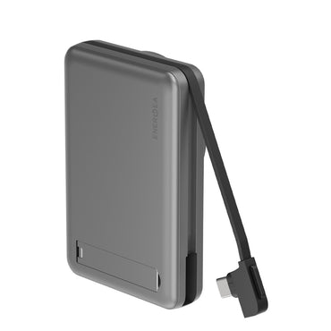 Energea MagPac Pro Plus 10.000 mAh 1 Adet 20W Type-C 1 Adet 20W Type-C Kablo ve 15W Kablosuz Şarj Çıkışlı PD Hızlı Şarj Magsafe Powerbank