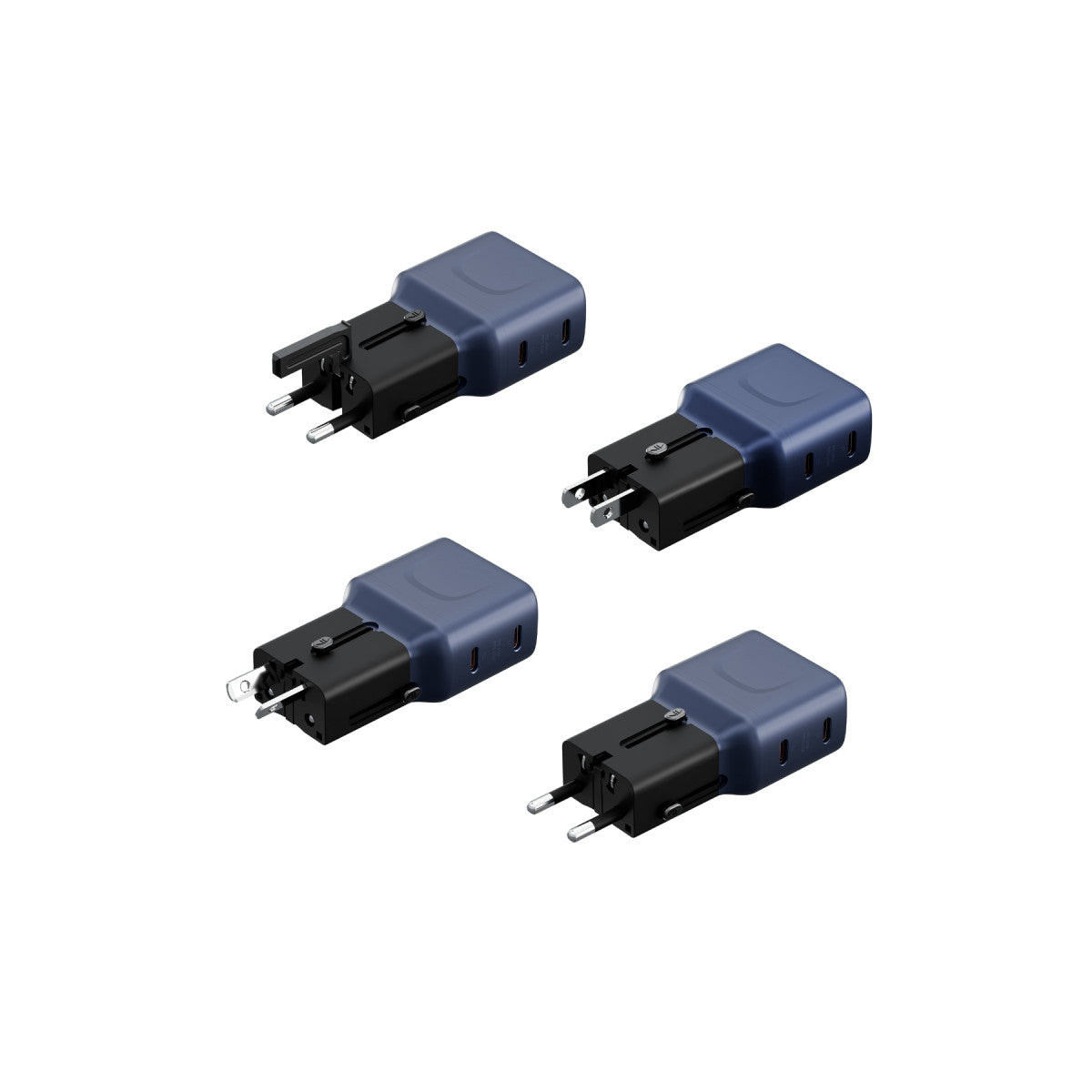 Energea TravelGo 35W 1 Adet Type-C 35W ve 1 Adet 18W USB Çıkışlı PD Hızlı Şarj Aleti