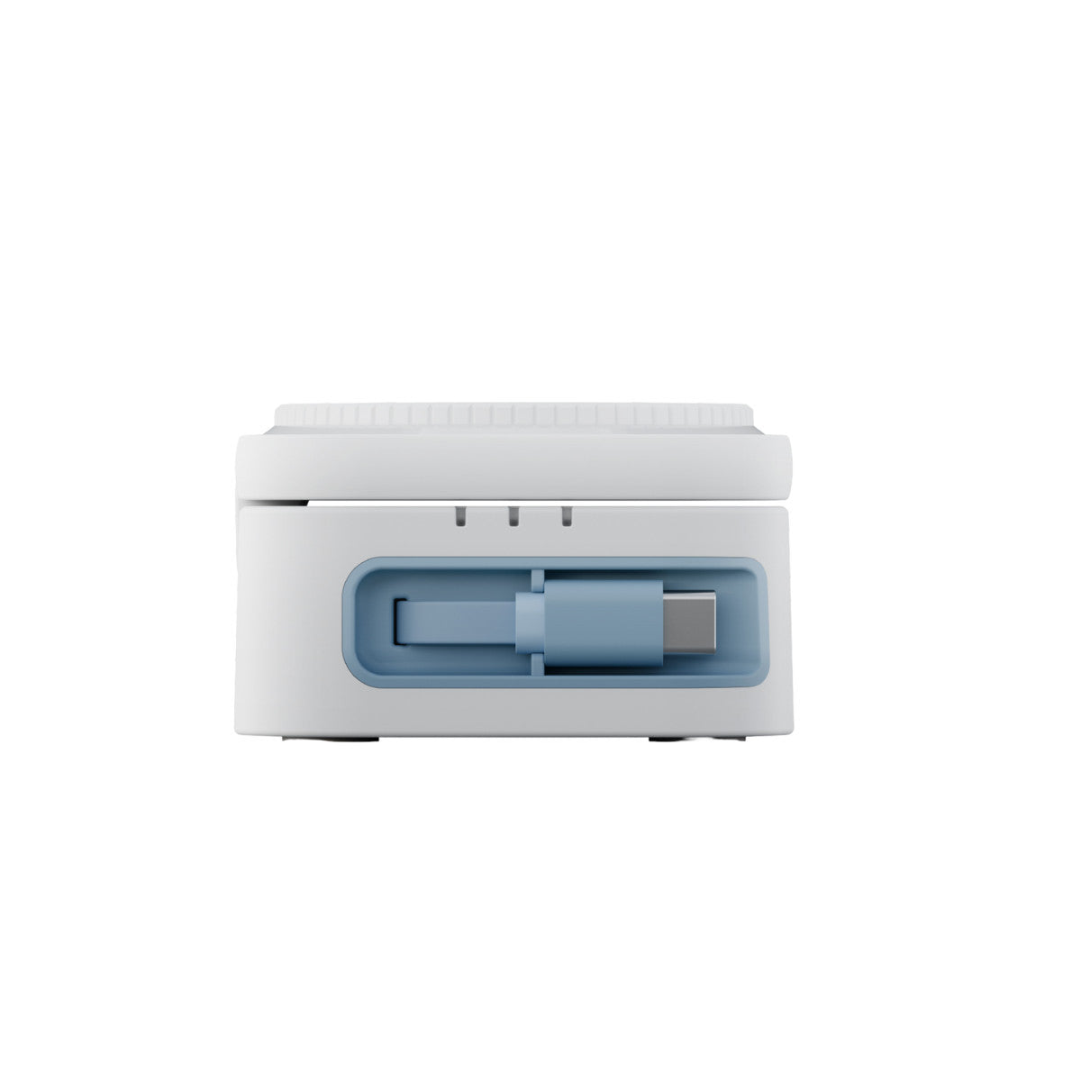 Energea X Bazic GoMag Station Mini 3in1 Katlanabilir 80cm Dahili Kablolu 15W Telefon Saat Masaüstü Hızlı Şarj Standı