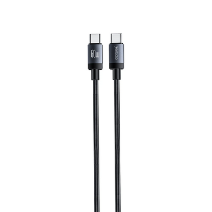 Yesido Y72 1 Adet 30W Type C ve 1 Adet 30W USB Çıkışlı PD Hızlı Araç Şarj Cihazı - Siyah
