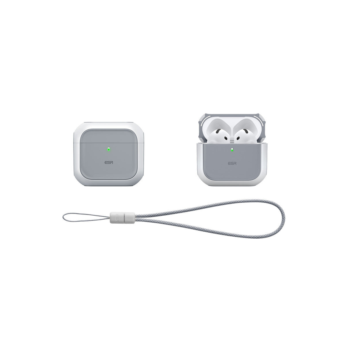 ESR Apple Airpods 4 (4.nesil) Orbit Hybrid Magsafe Şarj Destekli Kılıf