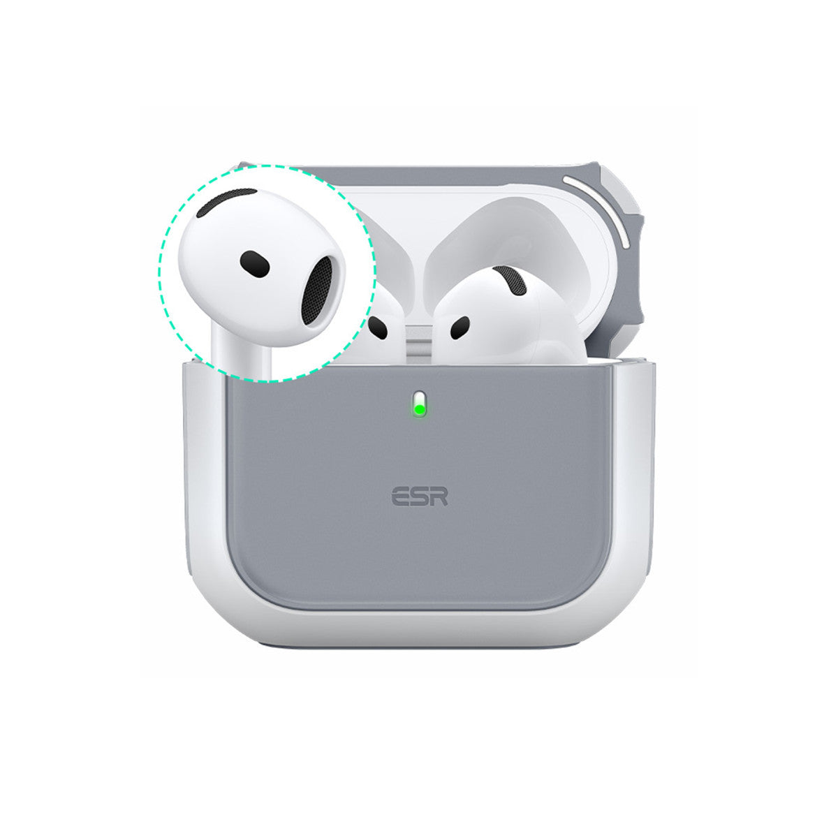 ESR Apple Airpods 4 (4.nesil) Orbit Hybrid Magsafe Şarj Destekli Kılıf