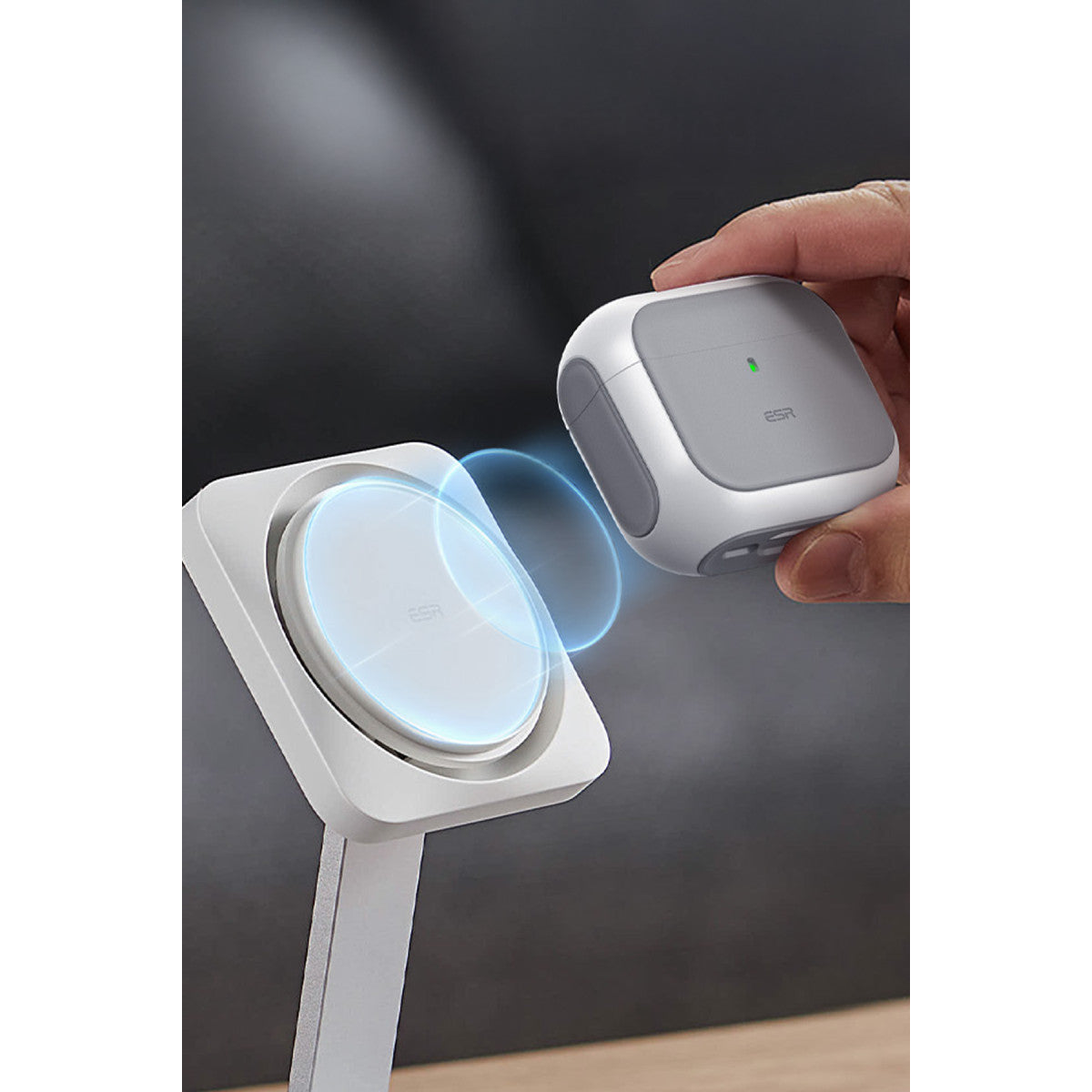 ESR Apple Airpods 4 (4.nesil) Orbit Hybrid Magsafe Şarj Destekli Kılıf