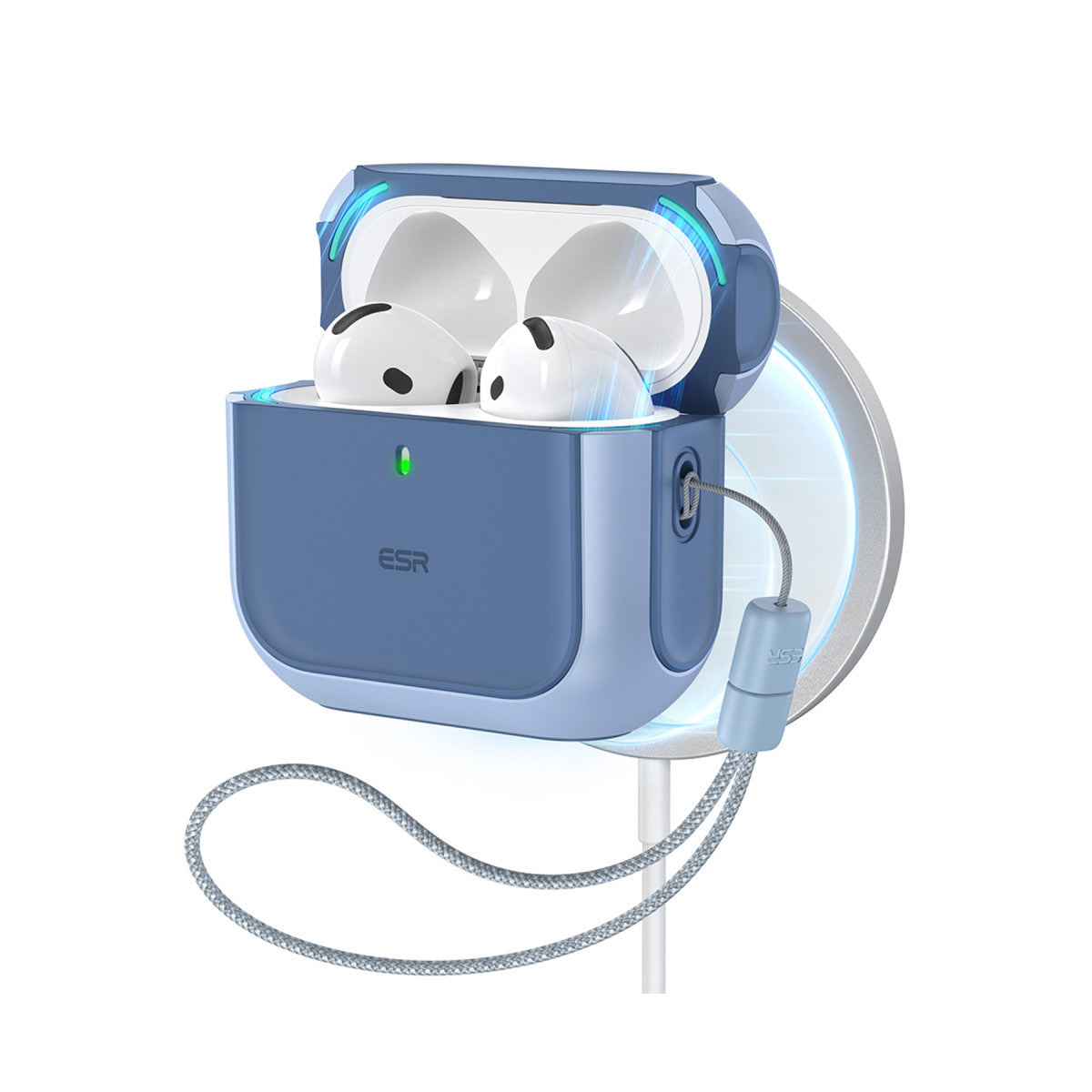 ESR Apple Airpods 4 (4.nesil) Orbit Hybrid Magsafe Şarj Destekli Kılıf