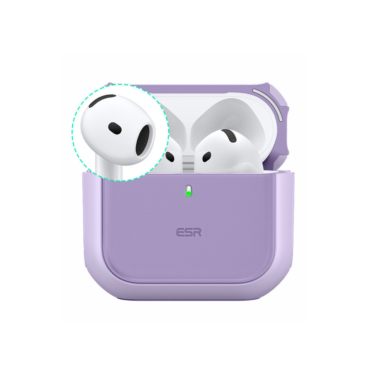 ESR Apple Airpods 4 (4.nesil) Orbit Hybrid Magsafe Şarj Destekli Kılıf