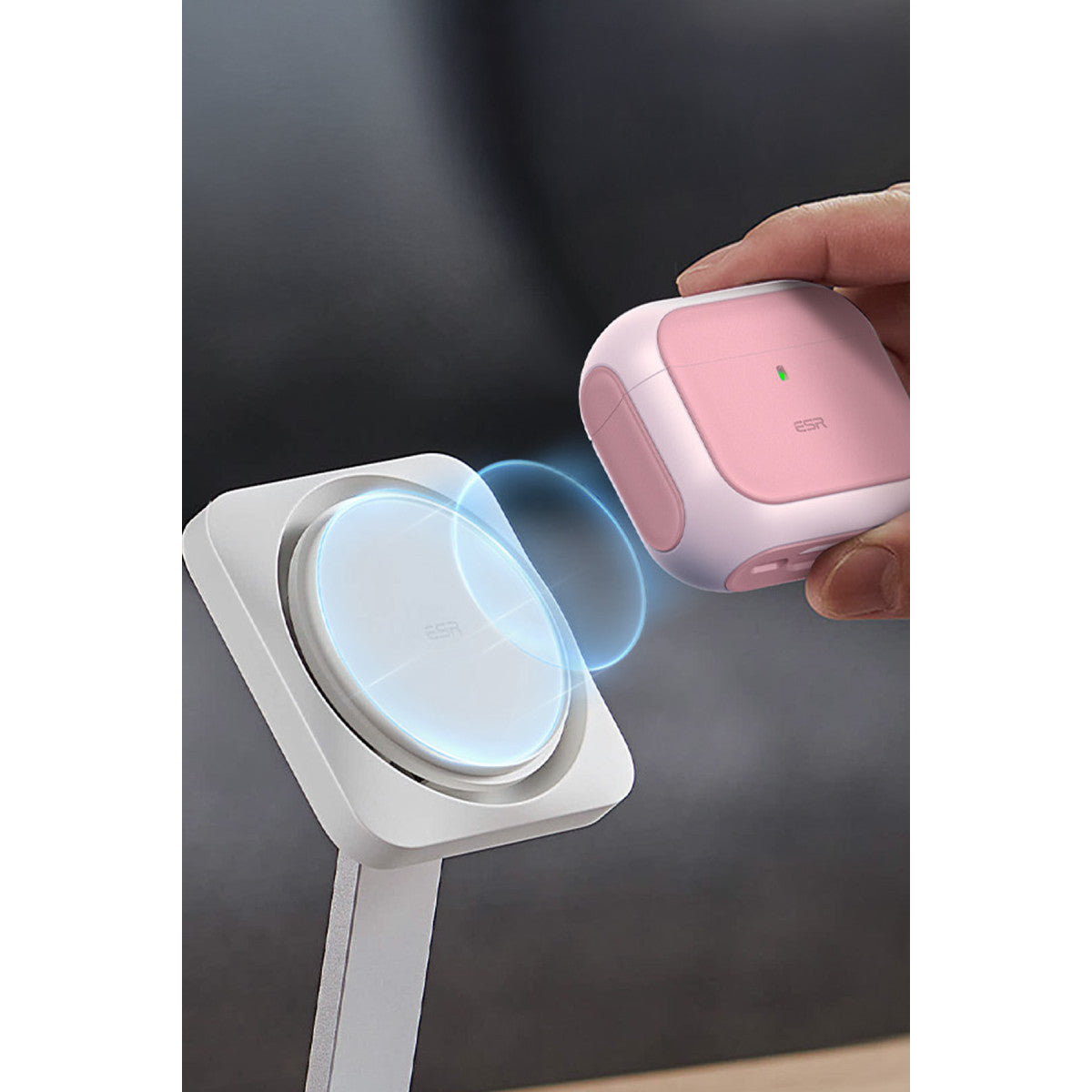 ESR Apple Airpods 4 (4.nesil) Orbit Hybrid Magsafe Şarj Destekli Kılıf