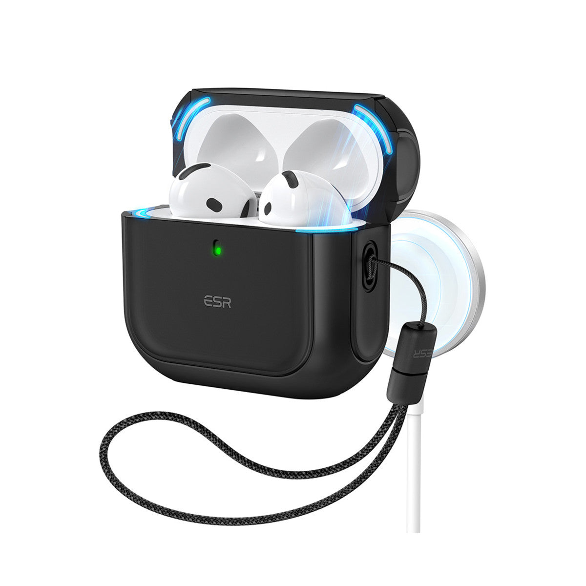 ESR Apple Airpods 4 (4.nesil) Orbit Hybrid Magsafe Şarj Destekli Kılıf