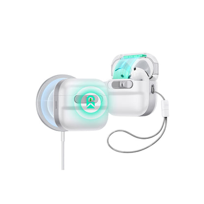 ESR Apple Airpods 4 (4.nesil) Pulse FlickLock Magsafe Şarj Destekli Kilitli Kılıf