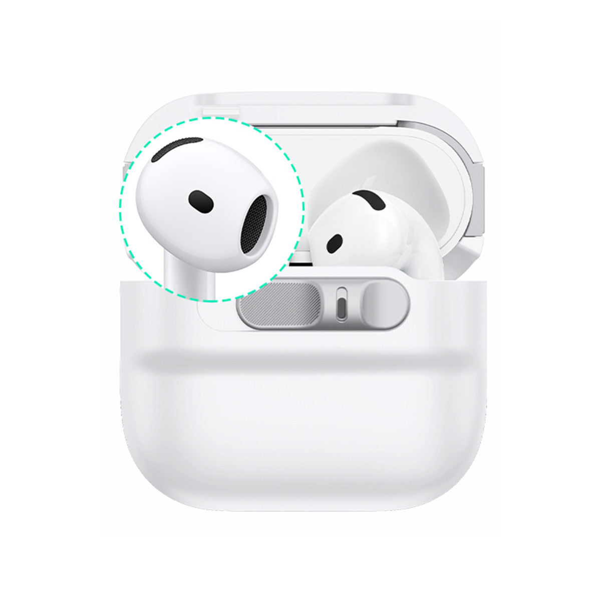 ESR Apple Airpods 4 (4.nesil) Pulse FlickLock Magsafe Şarj Destekli Kilitli Kılıf