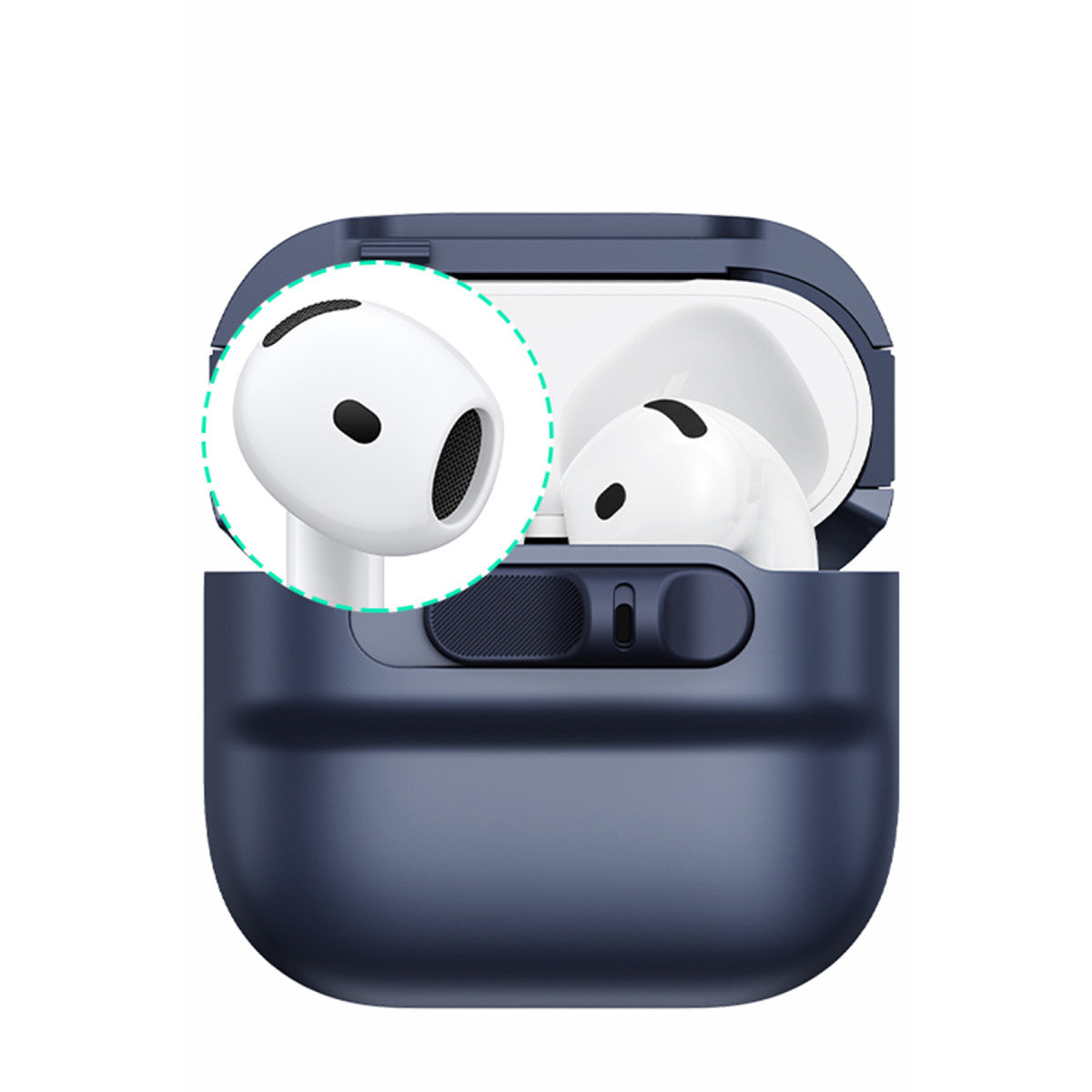 ESR Apple Airpods 4 (4.nesil) Pulse FlickLock Magsafe Şarj Destekli Kilitli Kılıf