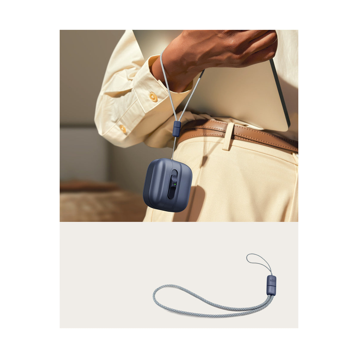 ESR Apple Airpods 4 (4.nesil) Pulse FlickLock Magsafe Şarj Destekli Kilitli Kılıf