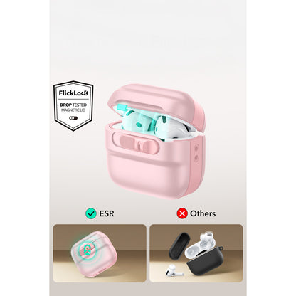 ESR Apple Airpods 4 (4.nesil) Pulse FlickLock Magsafe Şarj Destekli Kilitli Kılıf