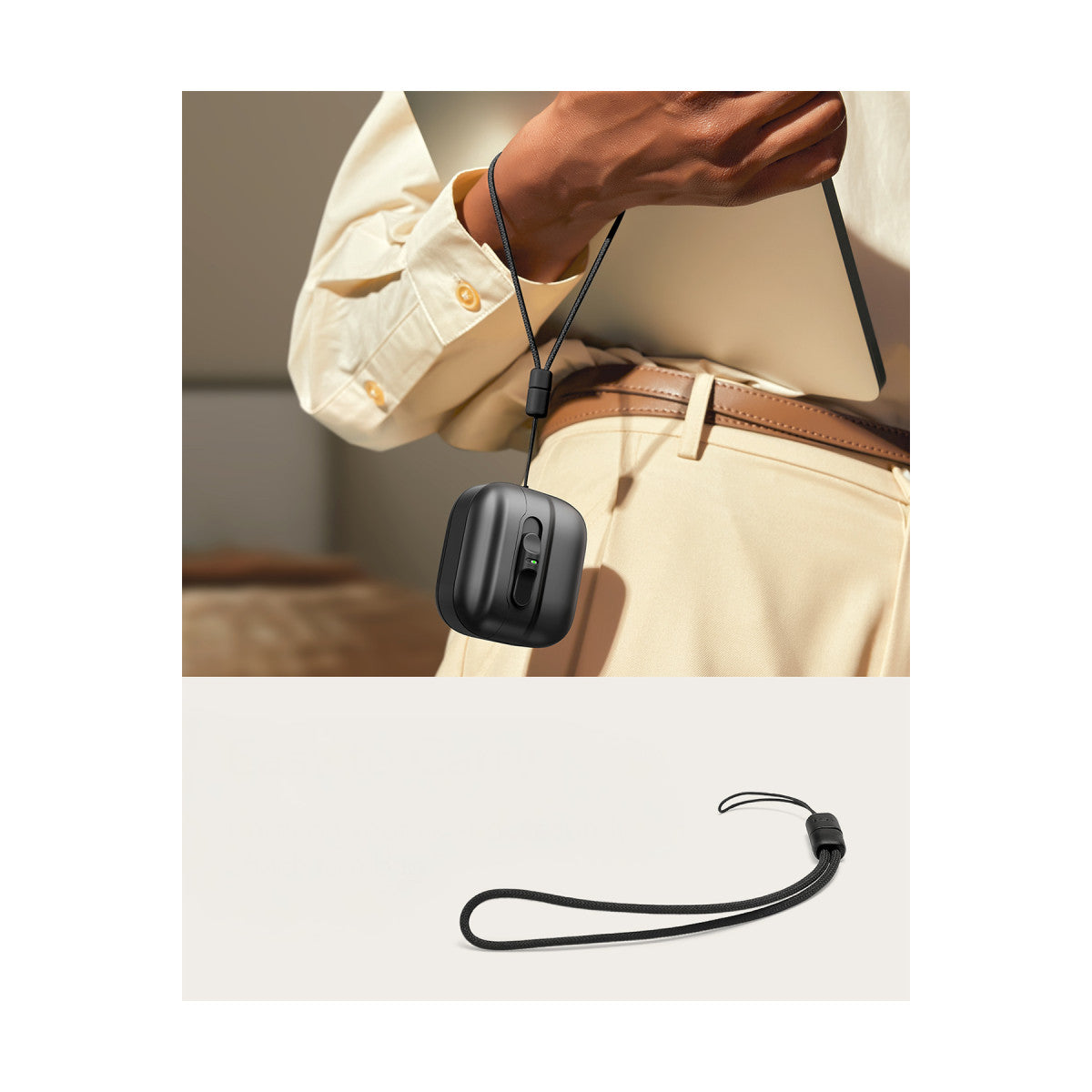 ESR Apple Airpods 4 (4.nesil) Pulse FlickLock Magsafe Şarj Destekli Kilitli Kılıf