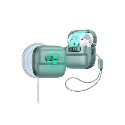 ESR Apple Airpods 4 (4.nesil) Pulse FlickLock Magsafe Şarj Destekli Kilitli Kılıf