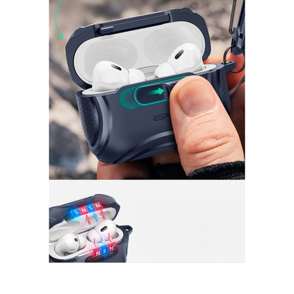 ESR Apple Airpods Pro 3 (3.nesil) Cyber FlickLock Magsafe Şarj Destekli Kilitli Kılıf