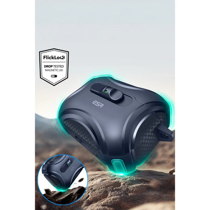 ESR Apple Airpods Pro 3 (3.nesil) Cyber FlickLock Magsafe Şarj Destekli Kilitli Kılıf