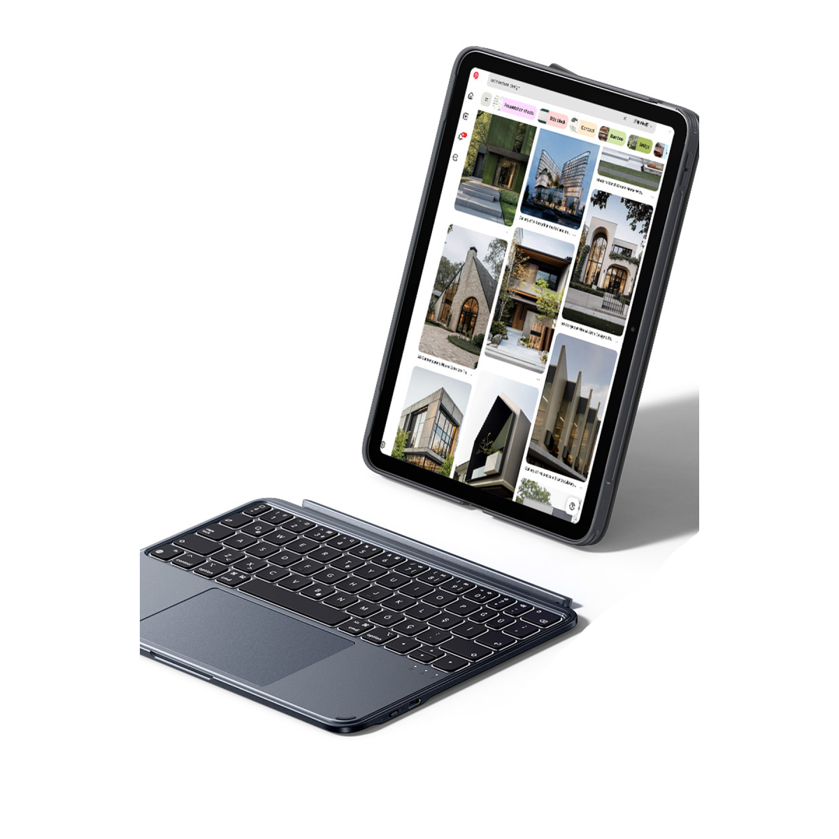 ESR Apple iPad 2025 10.9 10.Nesil (A16) Shift Manyetik Klavyeli Tablet Kılıfı