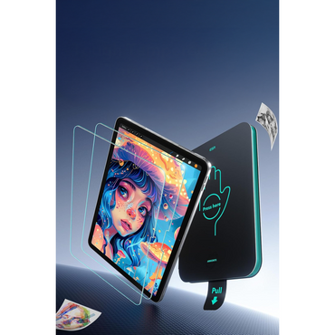 ESR Apple iPad 2025 10.9 (10.nesil) Armorite Paper-Feel Manyetik 2'li Tablet Ekran Koruyucu