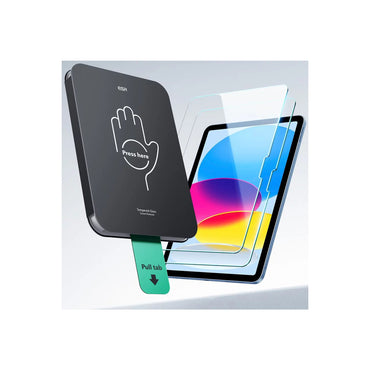 ESR Apple iPad 2025 10.9 (10.Nesil) UltraFit Classic AutoKit 2 Adet Tablet Cam Ekran Koruyucu