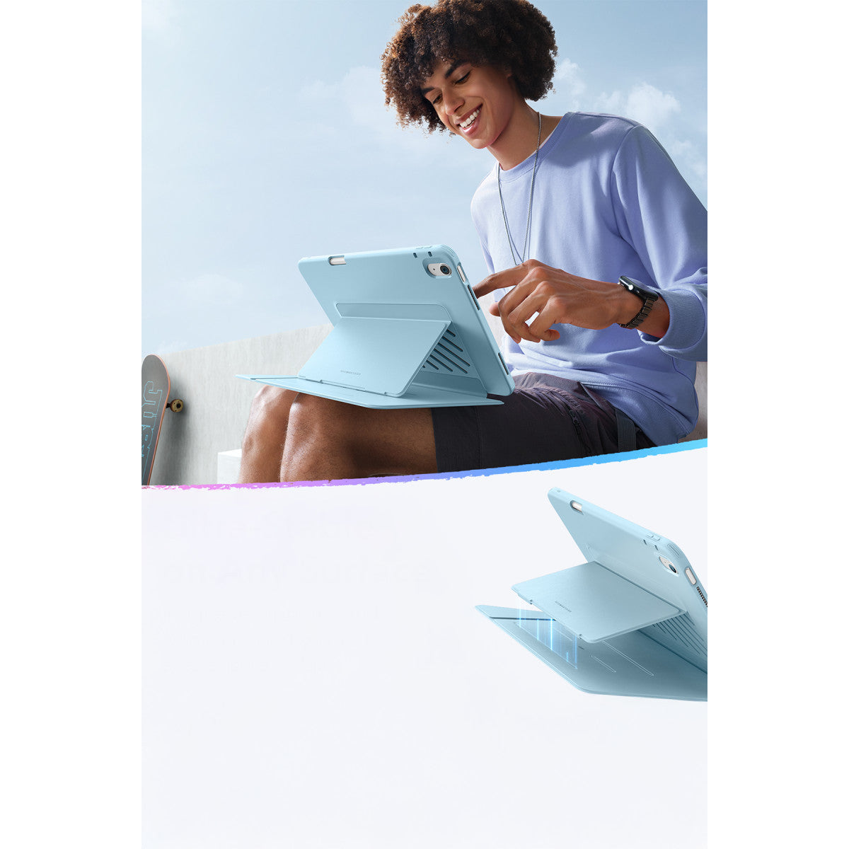 ESR Apple iPad Air 11 (2024) Flip Hybrid Kalemlikli Tablet Kılıfı