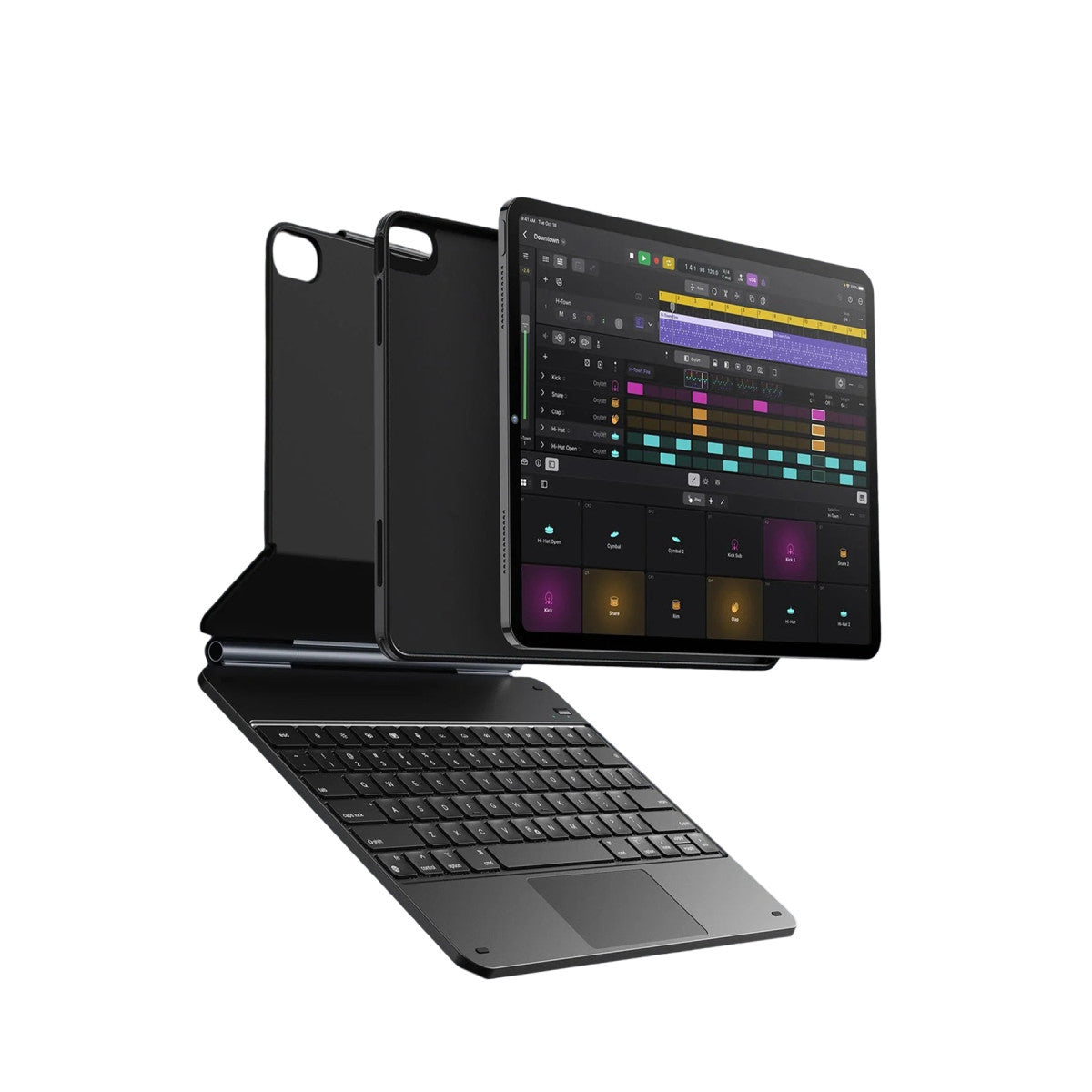 ESR Apple iPad Air 11 (2024) Rebound Manyetik Klavyeli 360 Tablet Kılıfı