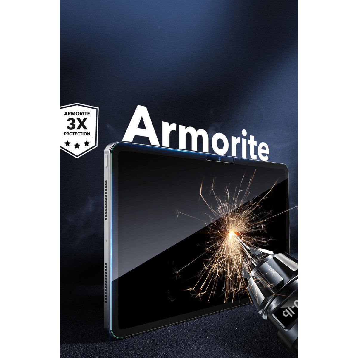 ESR Apple iPad Pro 11 (2024) Armorite AutoKit HD 2 Adet Tablet Cam Ekran Koruyucu